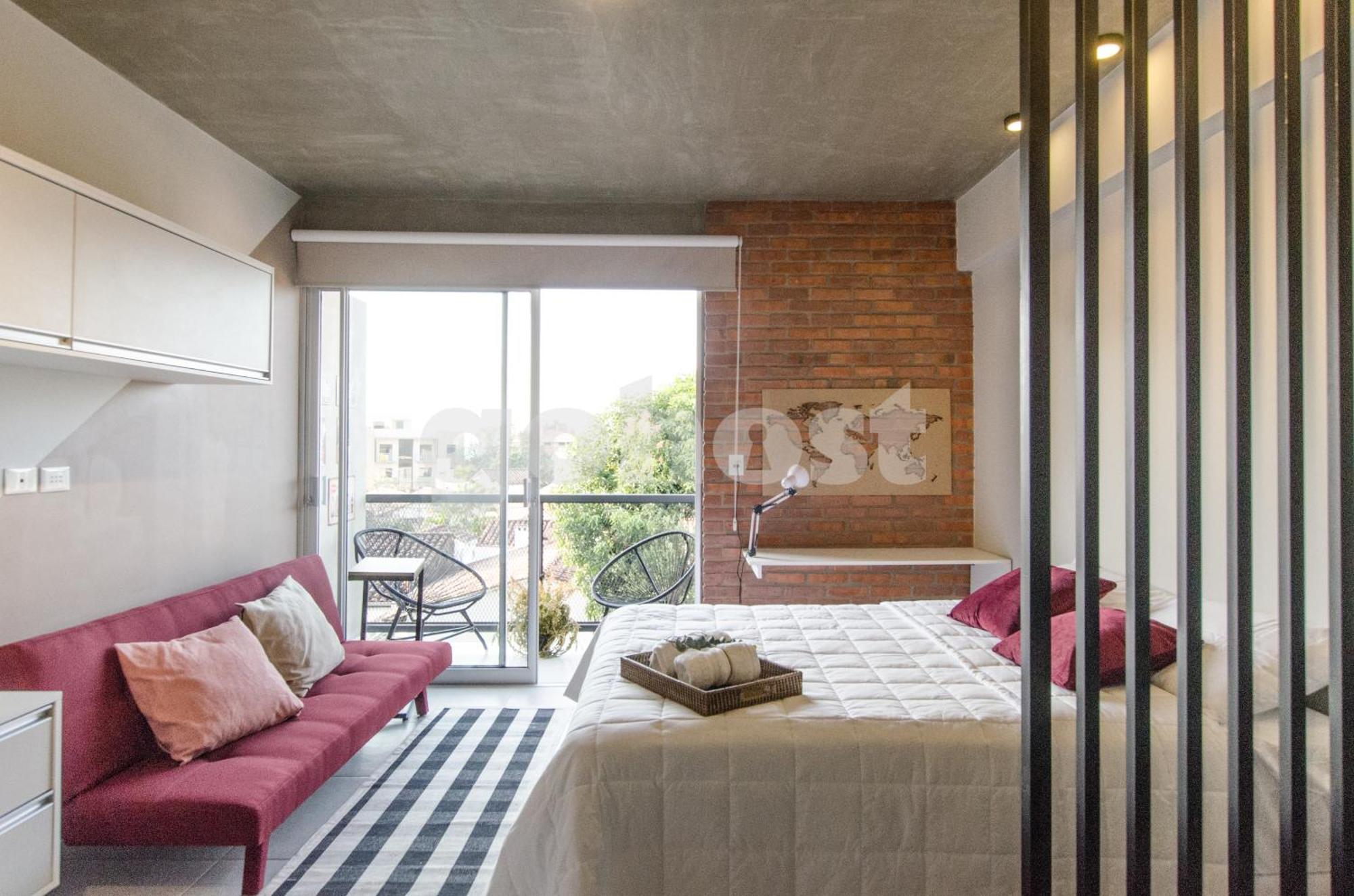 Chic Loft With Balcony In Las Mercedes Asuncion Exterior photo